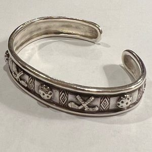 Sterling Silver (.925) golf bracelet